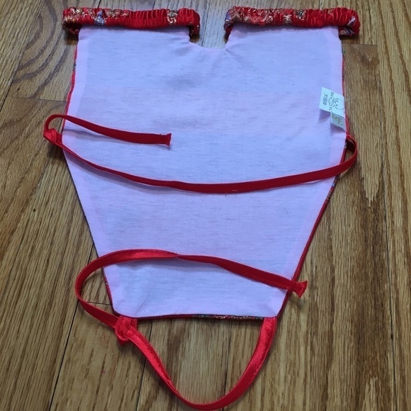 Vintage Infant Baby Girls Red Top - Picture 4 of 12